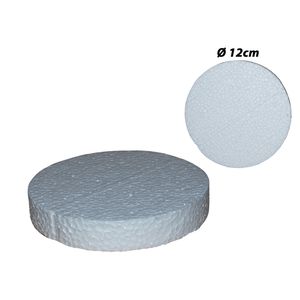 Base Circular Blanca Espumaflex, 12cm, 3016