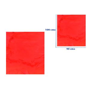 Pliego Papel Celofán Aprendo, Rojo, 90x100cm, ce9120