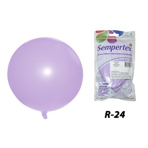Globo pastel mate r-24 lila 650 \ 154947 x3 pz.