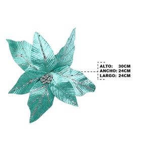 Flor nav.escar verde menta ref:aes-xx0077 (28x30cm)