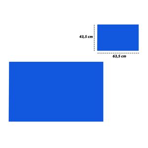 Pliego Papel Brillante, Azul, 43.5x63.5cm, 21pr0266