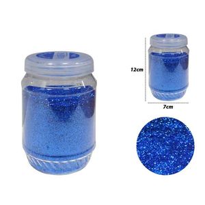 Escarcha Azul Carioca, en Frasco, 250gr, 7x12cm