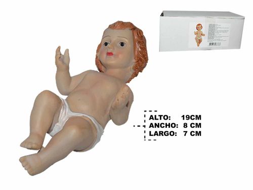 Adorno nav.naciemiento bebe aes xx0951 \ lp60505 (19.5x8.7x7.5cm)