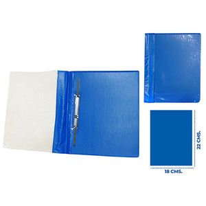 Carpeta tipo Cuaderno, Azul, 18x22cm, 1203
