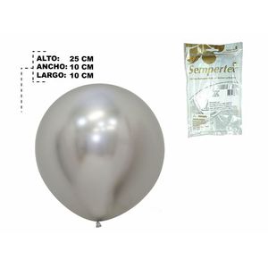 Globo reflex r-24 plata 981 \ 173696 x3 pz.