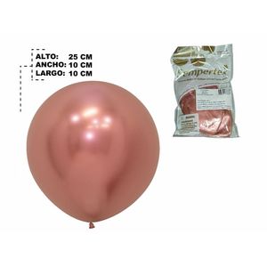 Globo reflex r-24 dorado rosa 968 \ 173733 x3 pz.