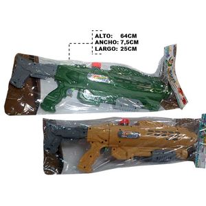 Pistola de Agua Expotoys, Colores Surtidos, 7.5x24x65cm, a1366967vh \ gs9