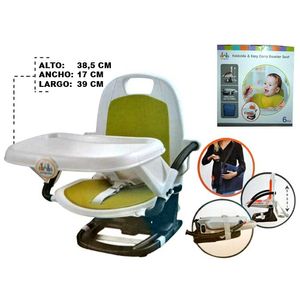 Asiento bebe portatil plegable 6m+ ref:1606073 \ 63570