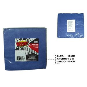 Servilleta desechable morada x20 pz.ref:bm-purp-s (25x25cm)