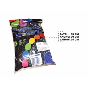 Globo fashion s lol12 negro 080 \ 841472 x100 pz.