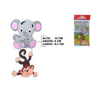 Figura de Fomix Aprendo, Elefante, Mono, 62247514-C