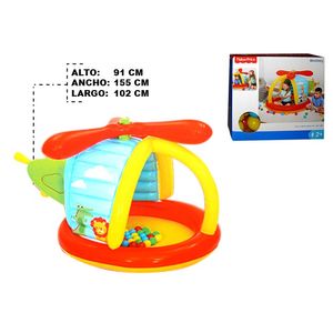 Piscina Inflable Bestway, Helicoptero con Pelotas, 155x102x91cm, 93538