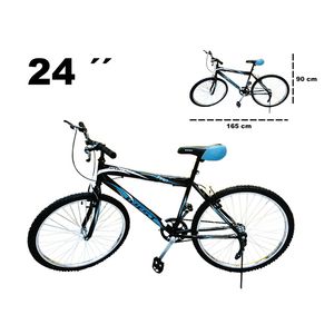 Bicicleta bmx west azul ref:g7-24 \ ys7350 24