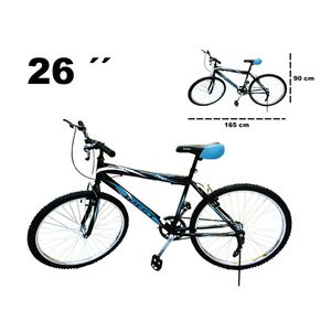 Bicicleta bmx west azul ref:g7-26 \ ys7350 26