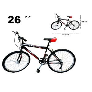 Bicicleta bmx west roja ref:g7-26 \ ys706 26