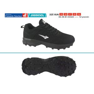 Zapato  mujer ref:jx8503cl black \ black (35-39)
