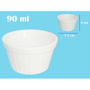 Tazón Plástico Coza, 90ml, 4x7.5cm, 10161 \ 0007