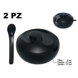 Azucarero Plástico, 2 Piezas, 900ml, 10564 \ 0008