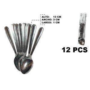 Cuchara para Té Facusa, x12 Piezas, 990120400 \ cf-12 \ 04