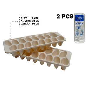Cubeta plast.p \ hielo rey alaska x2 pz.ref:hlx019000