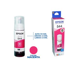 Botella de Tinta Magenta Epson T544 Compatibles EcoTank L3110L3150L5190 T544320-AL