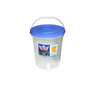 Balde plast.rey c \ tapa llave ref:blx503200 \ blx5032100 12lt.