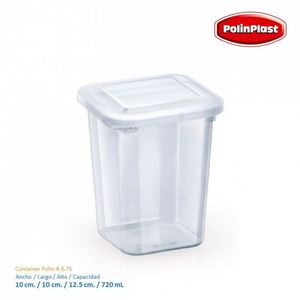Repostero plast.transp t0018400t \ t0597000t \ t1001000t 0.75l
