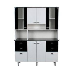 Kit Cocina Batrol, Blanco, 8 Puertas, 4 Cajones, 35x120x165cm, 08.7022.13