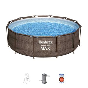 Piscina de Tubo Bestway, Escalera, Filtro, 366x100cm, 56731