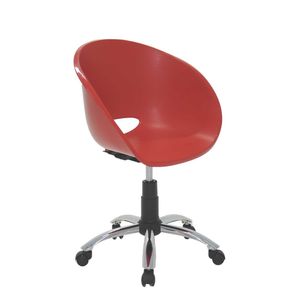Silla Tramontina Elena, Giratoria, Regulable, Roja, 98x67cm, 92071 040