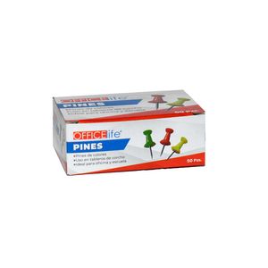 Tachuela col.surtido ref:11200003 \ sen20241226 x 50 pz office life