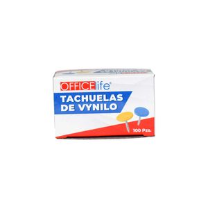 Tachuela colores ref:11200025 x 100 pz office life