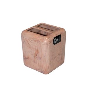 Porta cepillo plast.rose marmol ref:20876 \ 0490