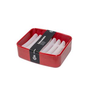 Jabonera plast.rojo bold ref:20450 \ 0465