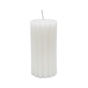 Vela Decorativa, Rectangular, Blanco, 10x5x5cm, SAN1042 \ CL510