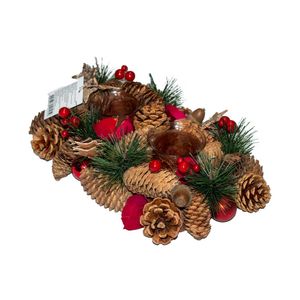 Candelabro nav.corona 2 p gyns215097 (15x25x7cm)