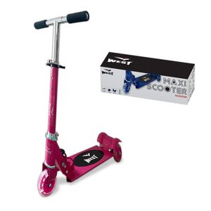 Monopatin 2wheels scooter c \ luz ref:yx-s07-2 pink