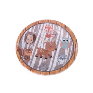 Plato desechable carton zoo x10 pz.ref:112b 7
