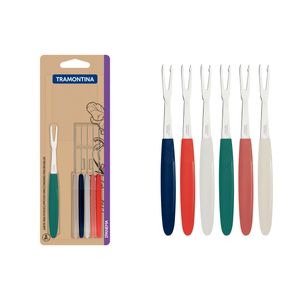 Tenedor Tramontina para Bocadito, 6 Piezas, 23399 \ 410