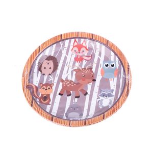Plato desechable carton zoo x10 pz.ref:112a 9