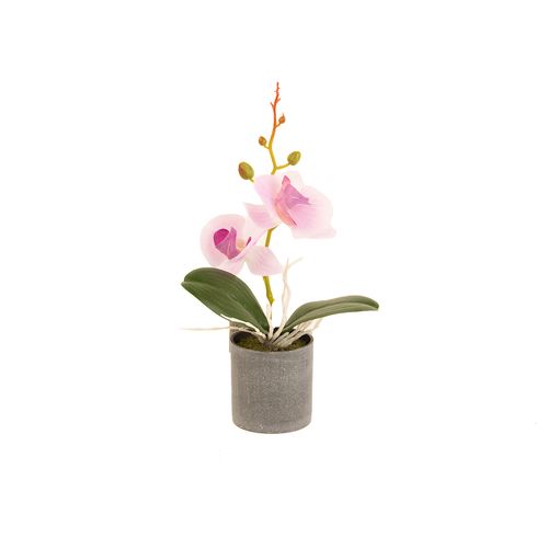 Mini orquidea decorativa ref:es21883 (24cm)