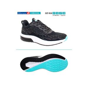 Zapato  running mujer jx8222al black \ turquoise (35-38)