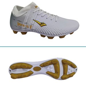 Zapato futbol ref:jx8630-turf-m10 white \ silver (39)