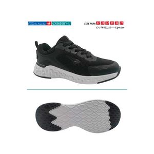 Zapato  running junior jx8659by-1 black \ dk.grey (32-37)