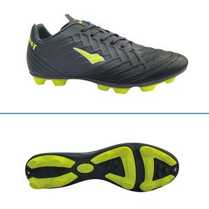 Zapato Fútbol, Grey Black, JX8627-TURF-M2