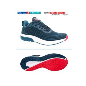 Zapato  running hombre jx8222b new navy \ red (38-43)