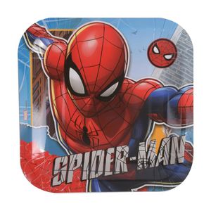 Plato desechable carton spiderman x6 pz.ref:4158 \ mpg-sp2-p002 7