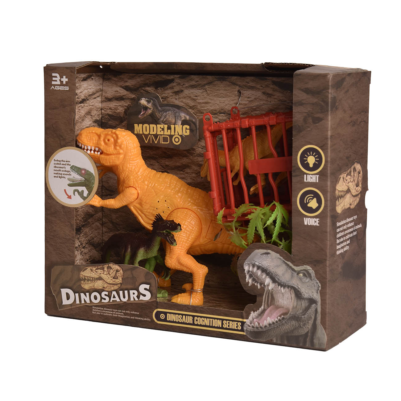 Dinosaurio luz cheap y sonido