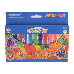 Plastilina Aprendo, 12 Colores, 8cm, ps12 \ 960343