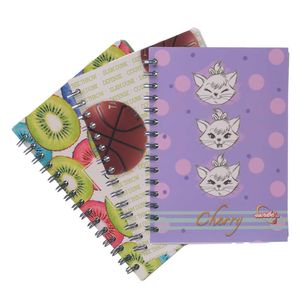 Cuaderno Espiral Pequeño Escribe, Cuadros, 100 H, Diseño Surtido, 212139